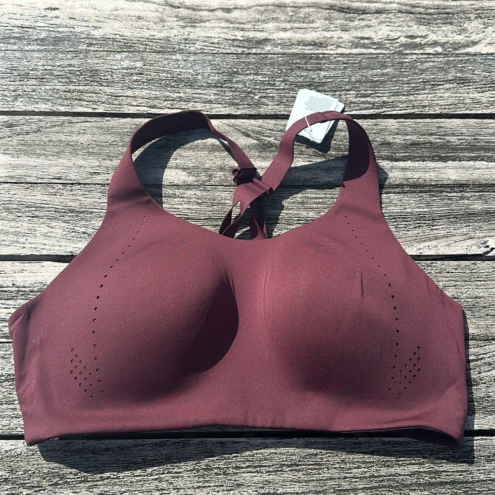 Lululemon AirSupport Bra High Support 40C Cassis / Red Merlot NWT